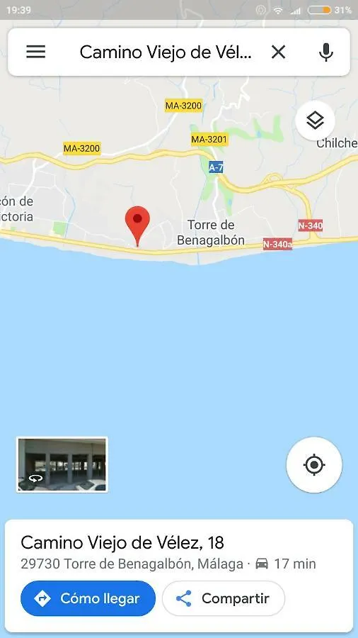 Precioso ático en Torre de Benagalbón a 20 metros del mar. Appartamento  Torre de Benagalbon